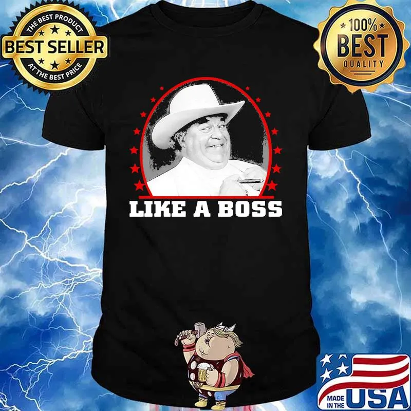 J.d.hogg like a boss stars shirt