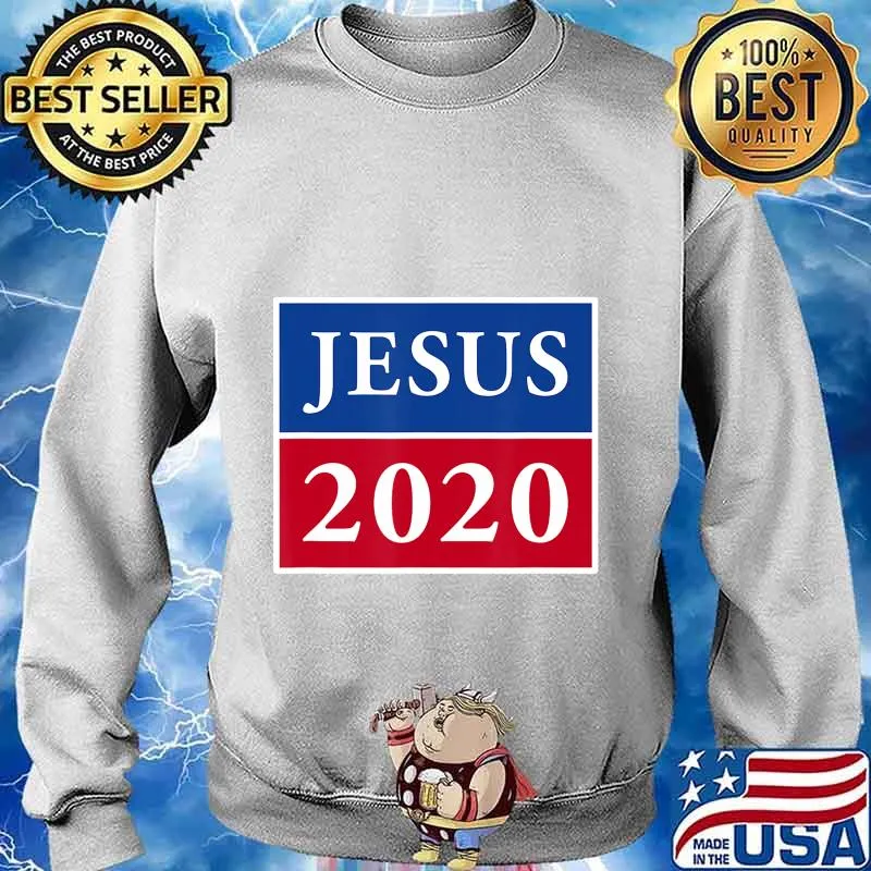 Jesus 2020 election sign patriotic christian s Sweater