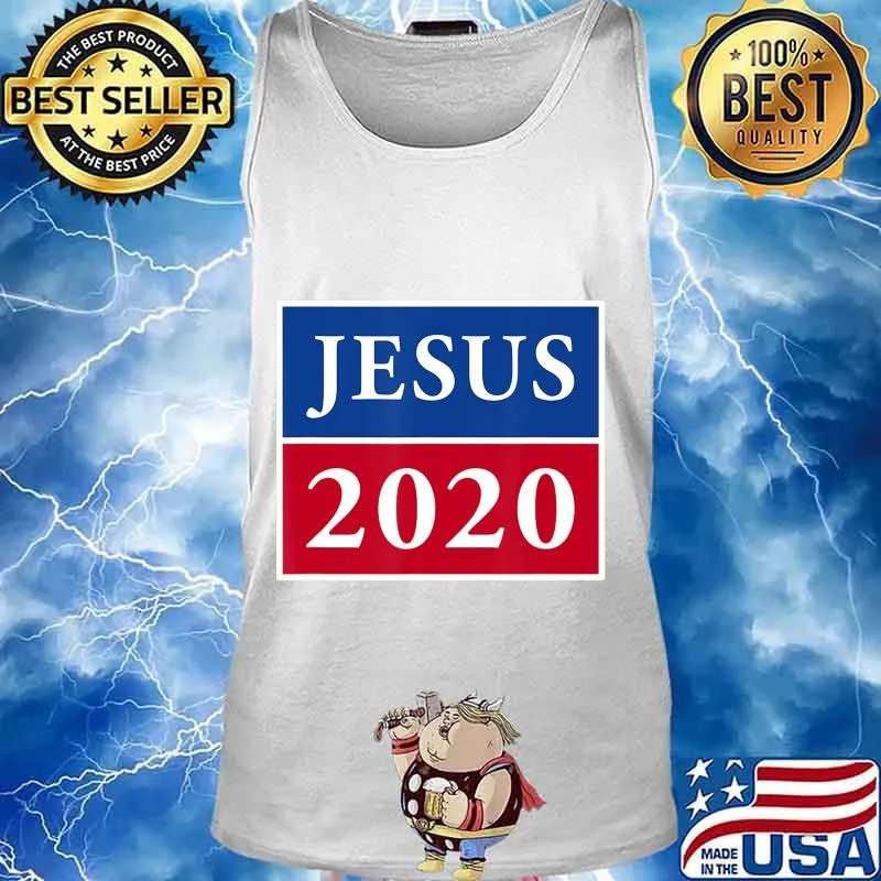 Jesus 2020 election sign patriotic christian s Tank top