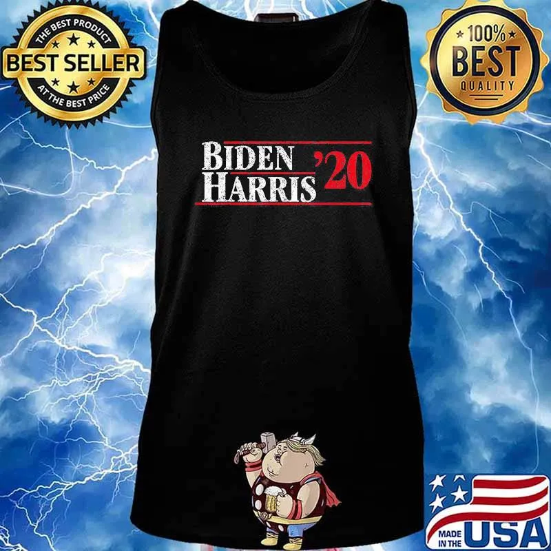 Joe Biden 2020 and Kamala Harris On One Ticket Distressed Shirt Tank top
