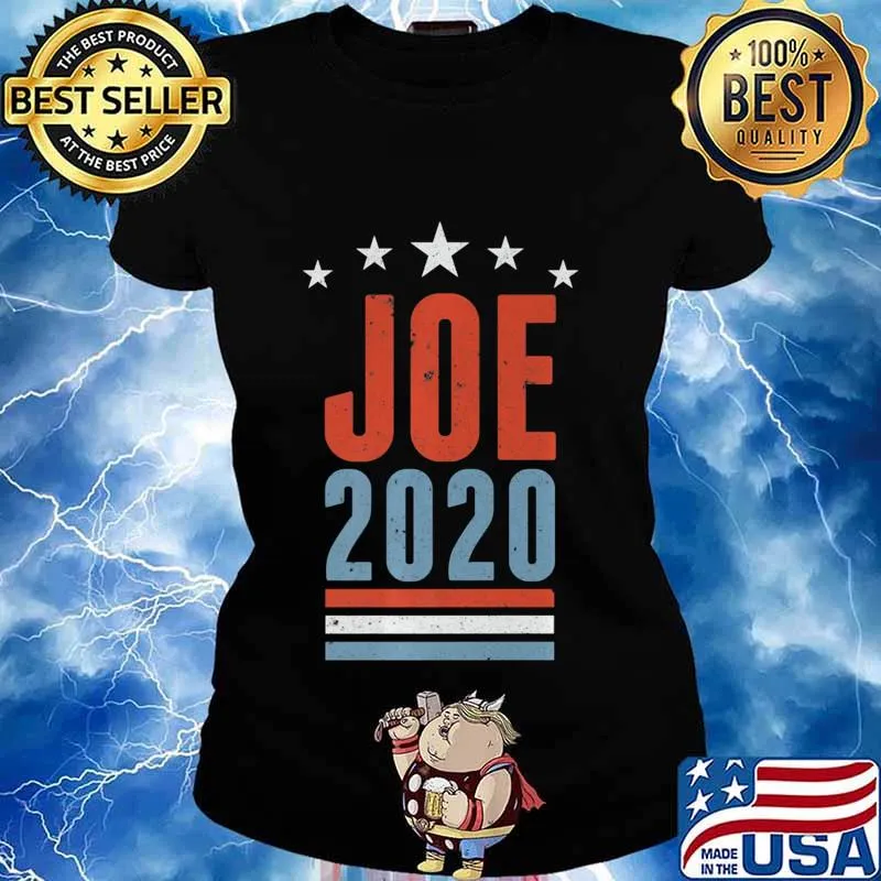 Joe Biden 2020 Democrat Campaign Retro Vintage Style Premium T-Shirt Ladies tee