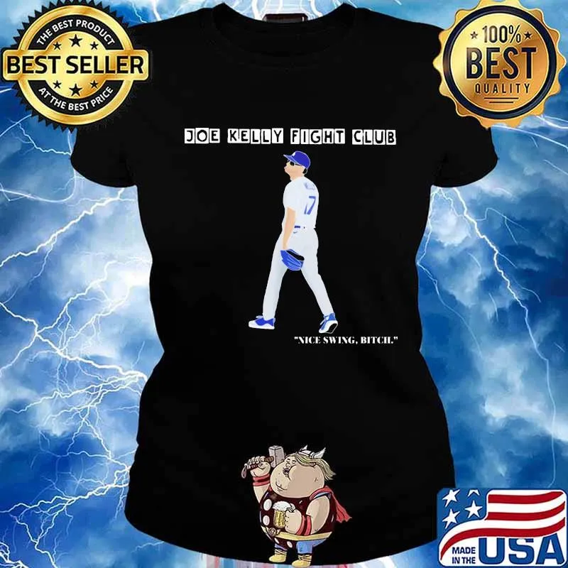 Joe kelly fight club nice swing bitch s Ladies tee