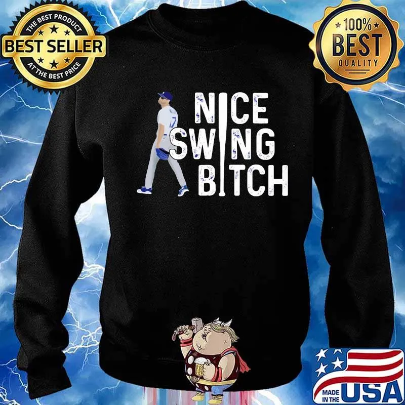 Joe kelly nice swing bitch baseball s Sweater