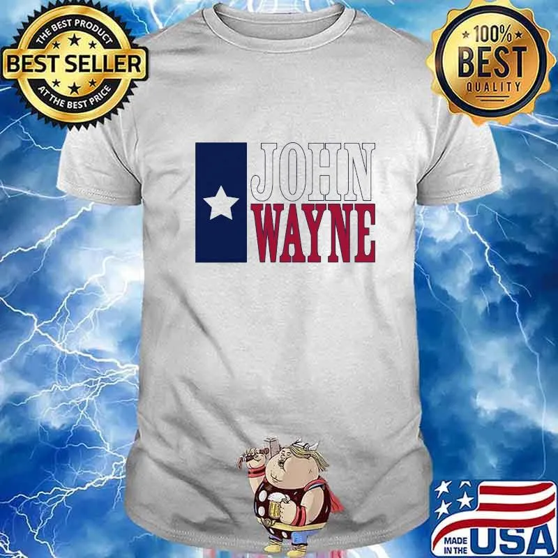 JOHN WAYNE AMERICAN FLAG SHIRT