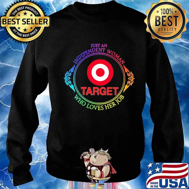 Just an independent woman target who loves her job s Sweater
