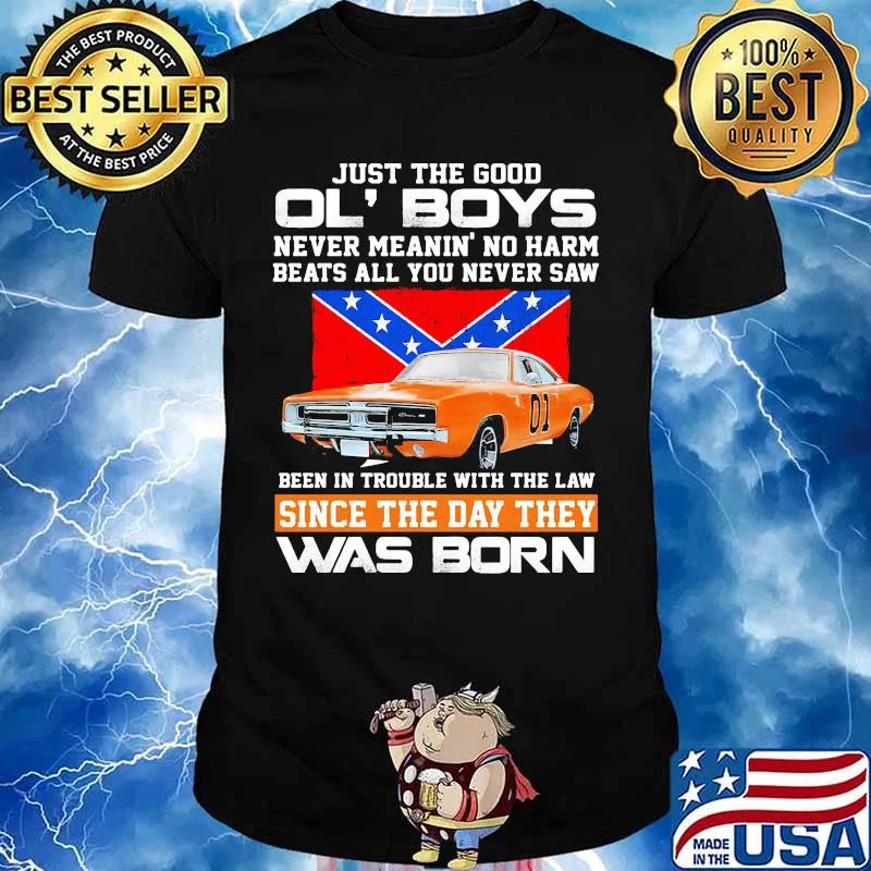 Just the good ol boys never meanin no harm beats all you never saw been in trouble with the law since the day they was born british flag shirt