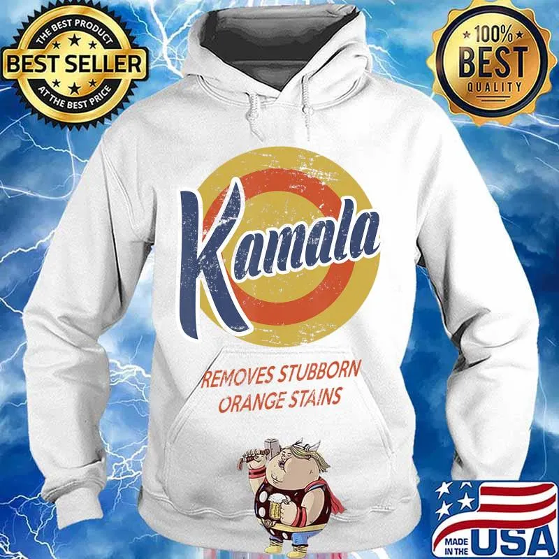 Kamala harris removes stubborn orange stains logo s Hoodie