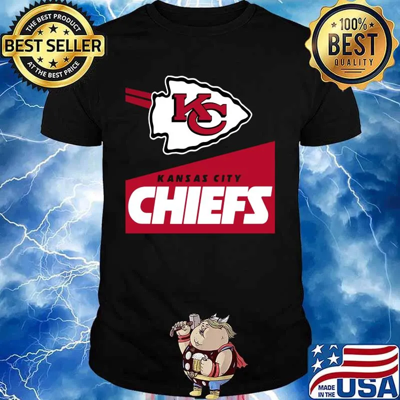 Kansas city chiefs football team logo shirt
