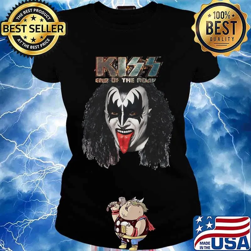 Kiss end of the road world tour s Ladies tee