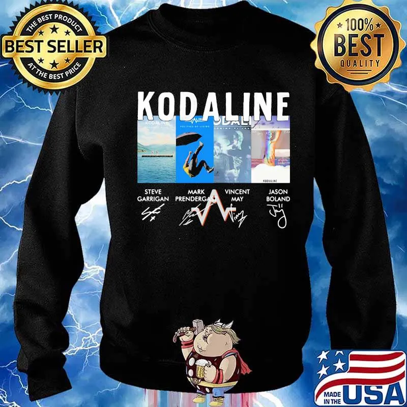 Kodaline band members signatures s Sweater