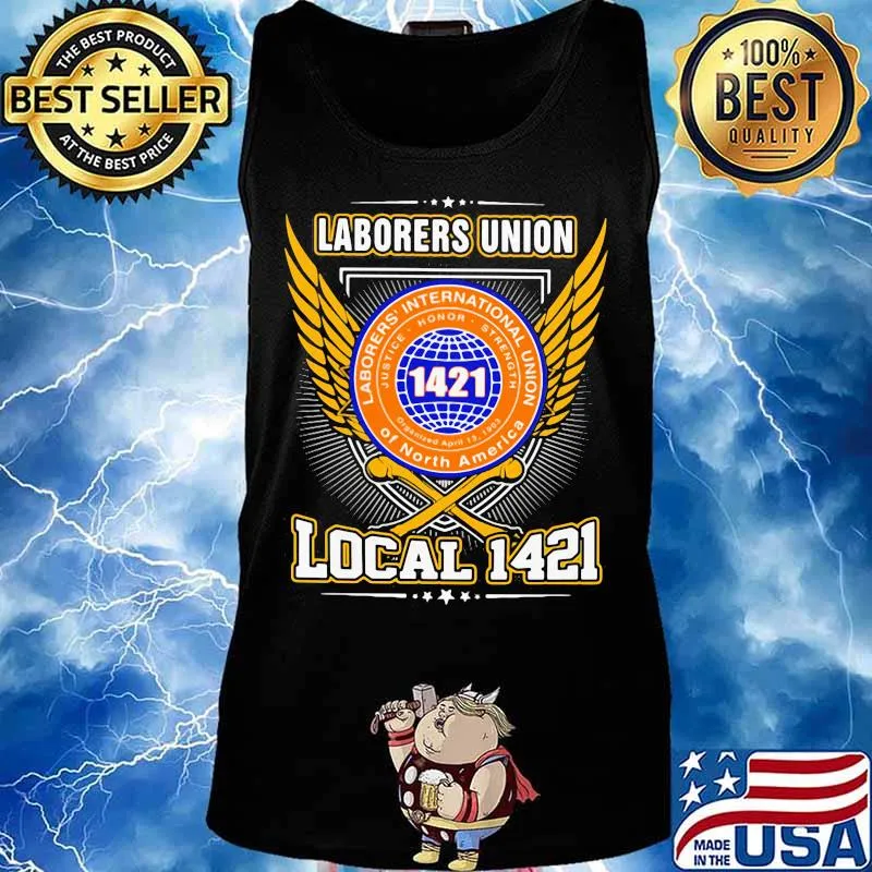 Laborers international union of north america local 1421 s Tank top