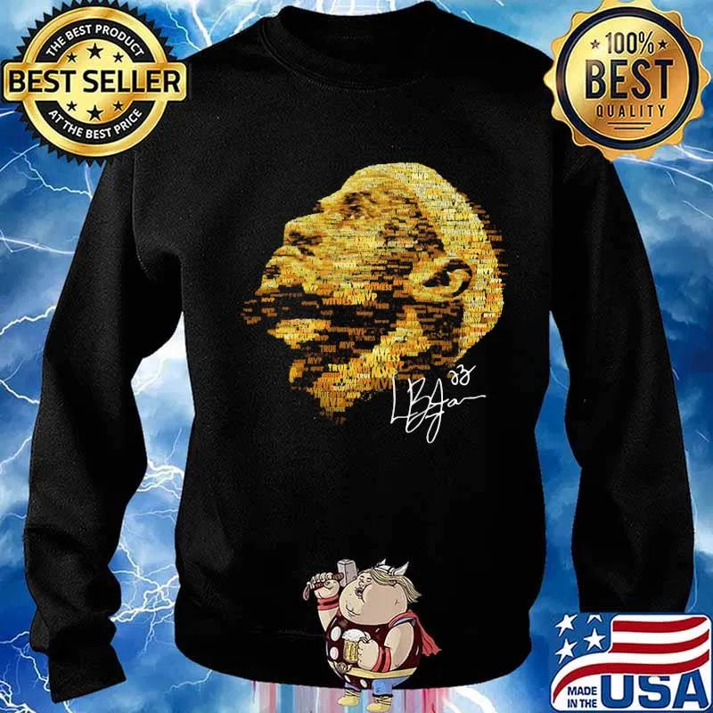 Lebron james signature art s Sweater
