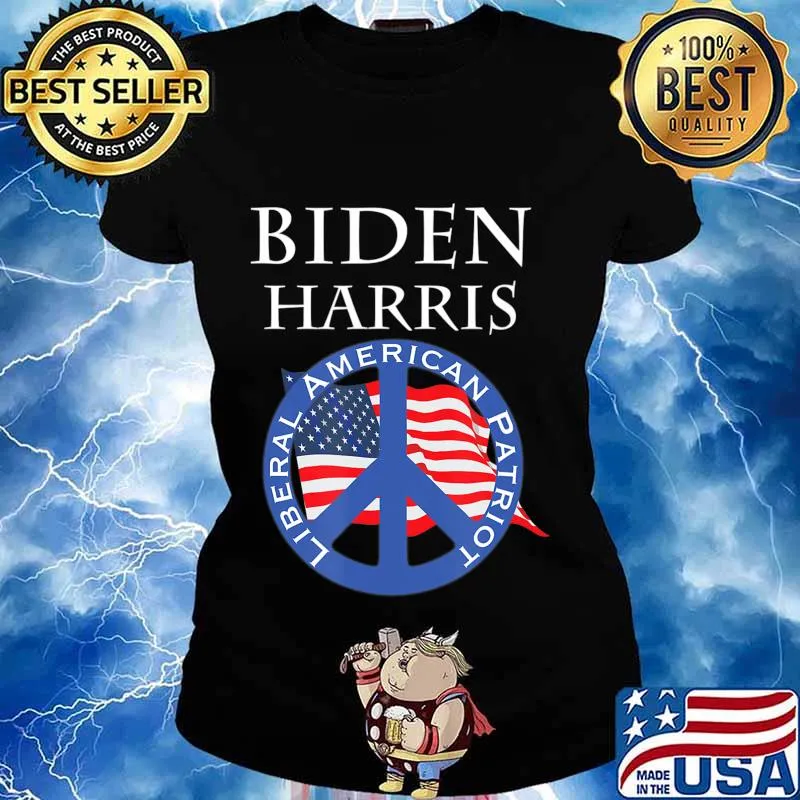 Liberal Progressive Kamala Harris, Biden Harris 2020 T-Shirt Ladies tee