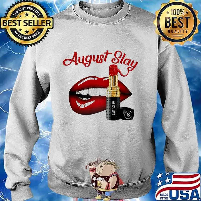 Lips lipstick august slay s Sweater