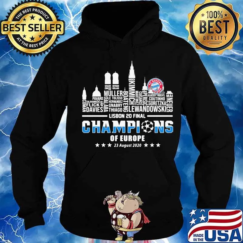 Lisbon 20 final champions of europe city stars s Hoodie