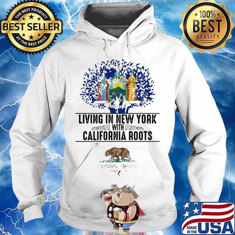 Living in west new york with california roots s Hoodie