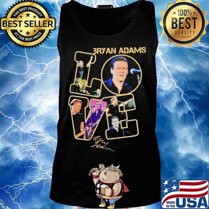 Love bryan adams signature s Tank top