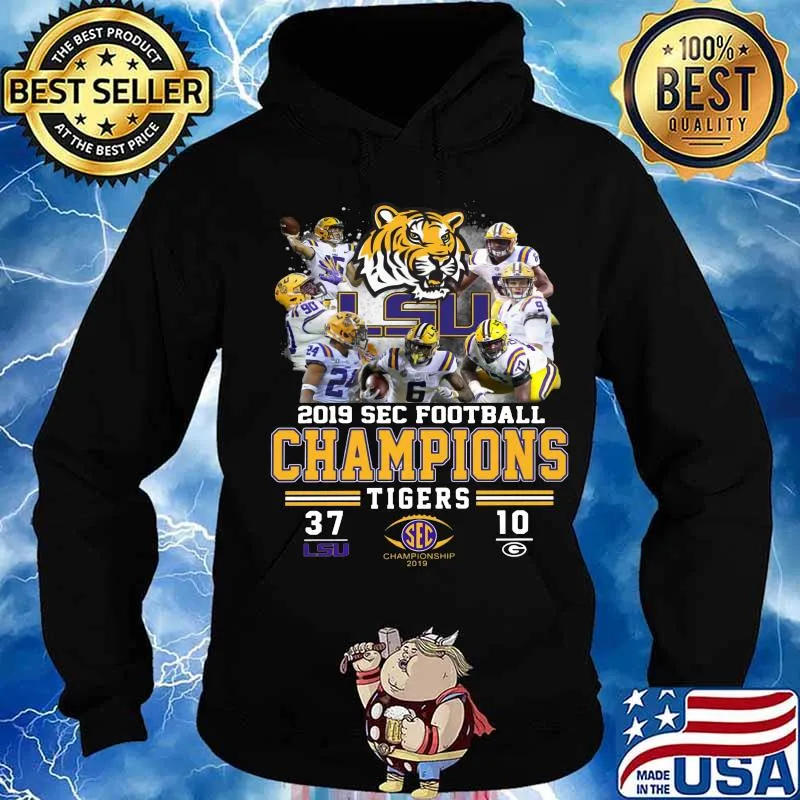 Lsu tigers 2019 sec football champions s Hoodie