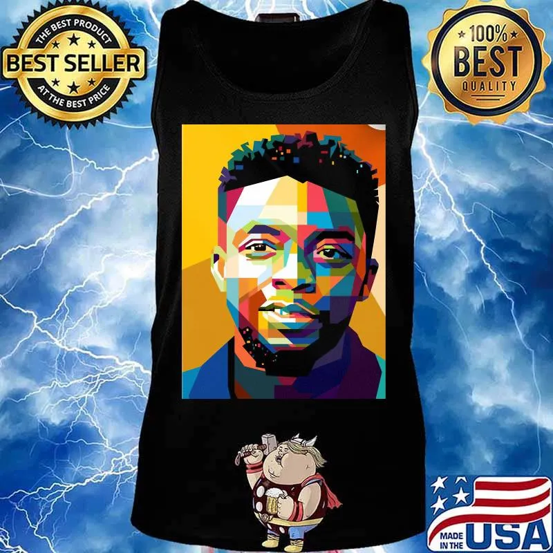 Marvel black panther chadwick Boseman art RIP Shirt Tank top