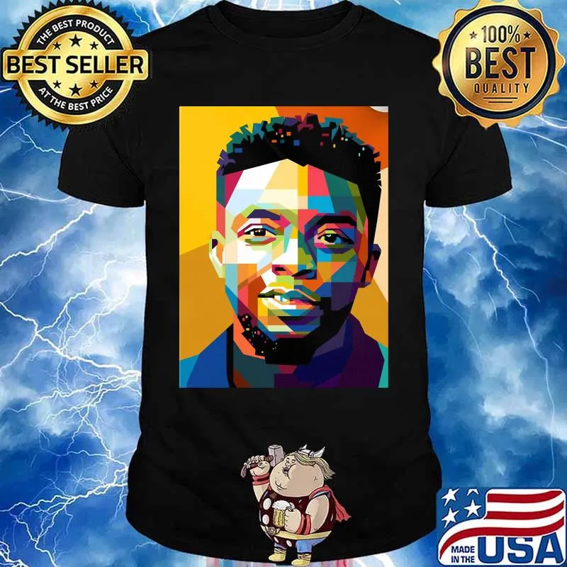 Marvel black panther chadwick Boseman art RIP Shirt