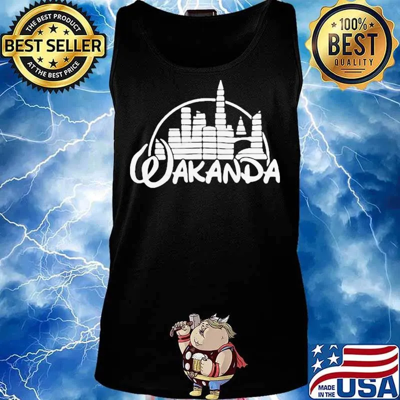 Marvel hero black panther chadwick s Tank top
