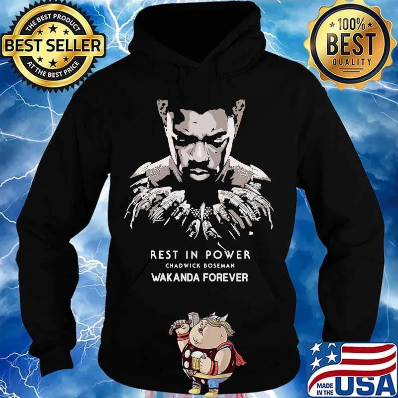 Marvel heroes black panther chadwick rest in power wakanda forever s Hoodie