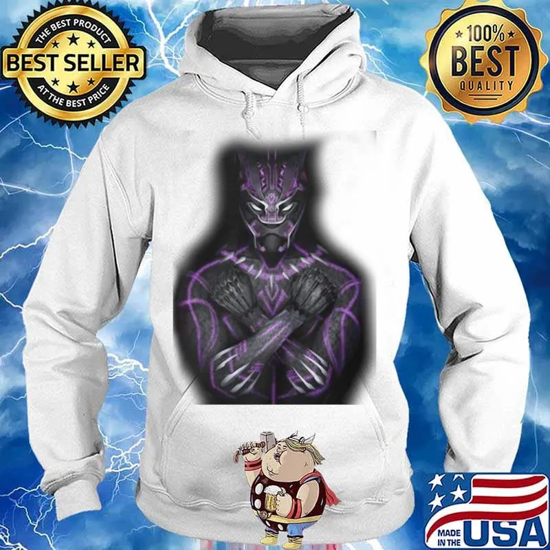 Marvel heroes black panther chadwick rip s Hoodie