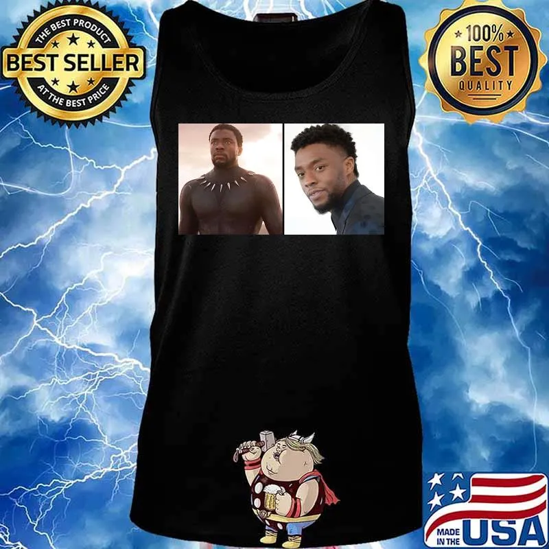 Marvel heroes black panther chadwick s Tank top
