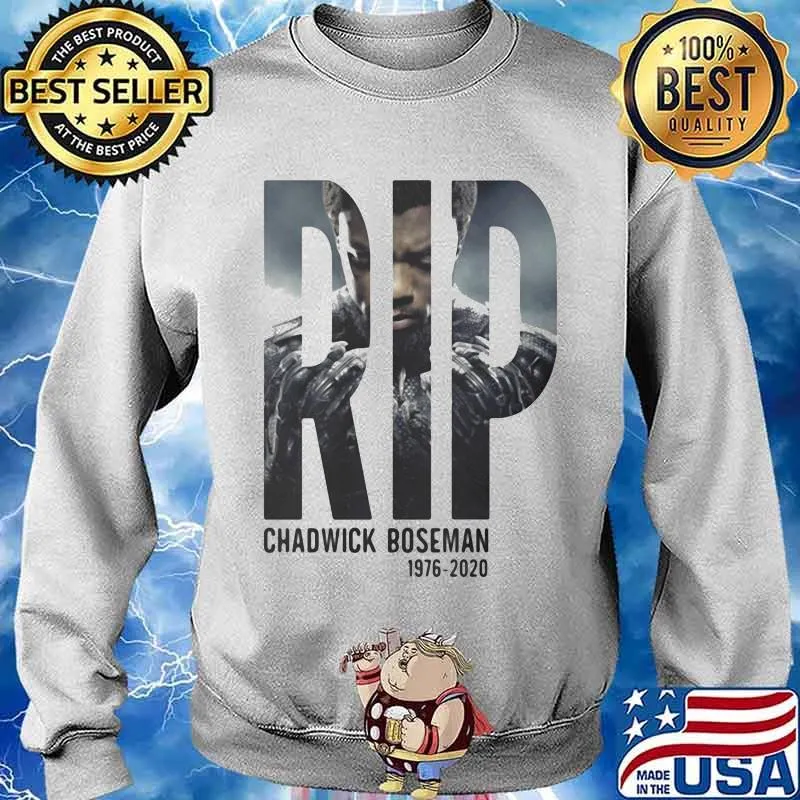 Marvel heroes black panther rip chadwick 1976 2020 s Sweater