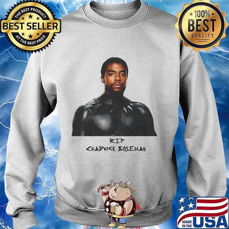 Marvel heroes black panther rip chadwick Boseman s Sweater