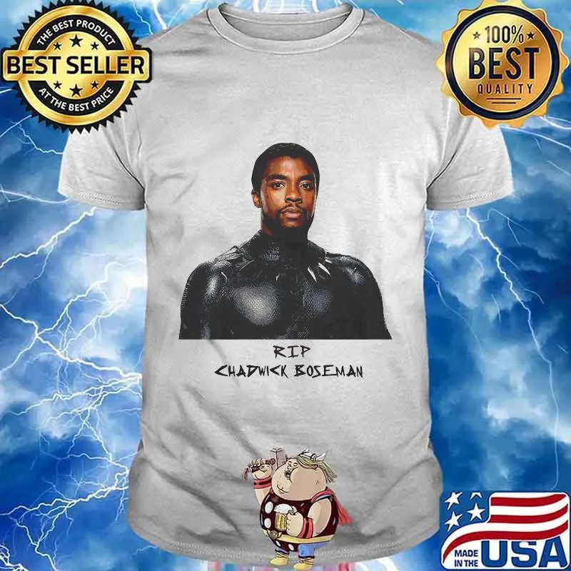 Marvel heroes black panther rip chadwick Boseman shirt