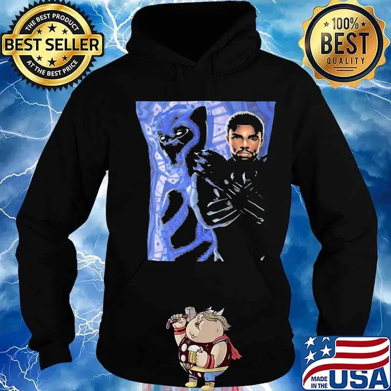 Marvel heroes rip black panther chadwick Boseman s Hoodie