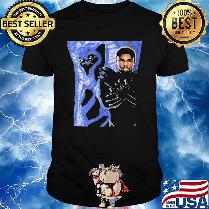 Marvel heroes rip black panther chadwick Boseman shirt