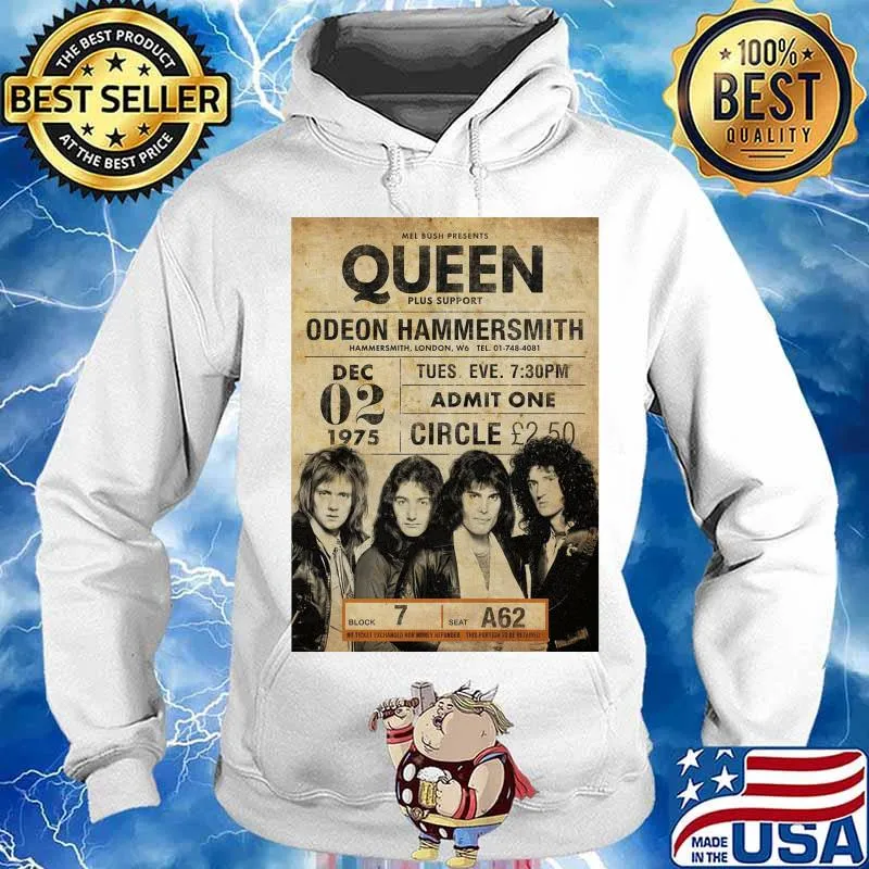 Mel bush presents queen plus support odeon hammersmith s Hoodie