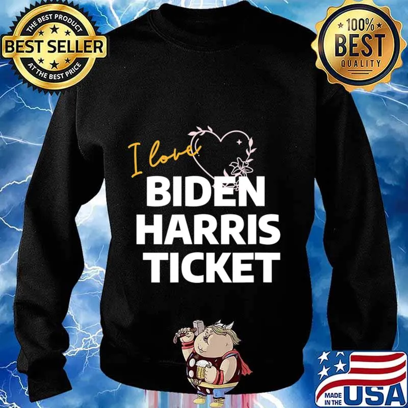 Mens Biden Harris Ticket - America Votes November 2020 Democratic T-Shirt Sweater