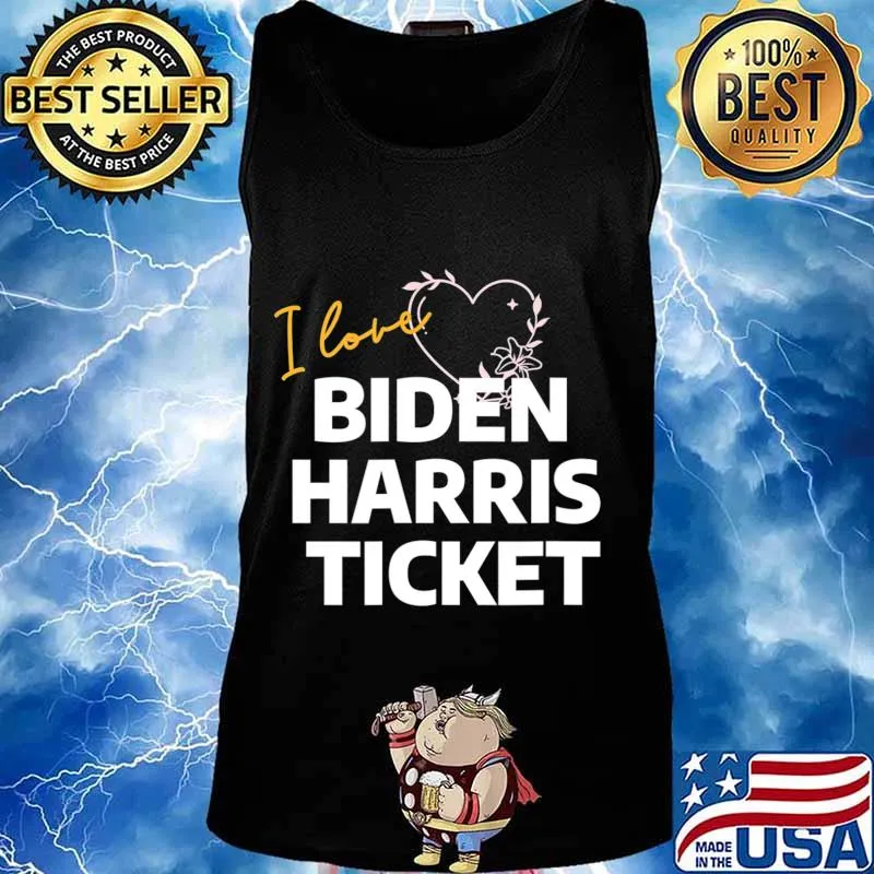 Mens Biden Harris Ticket - America Votes November 2020 Democratic T-Shirt Tank top