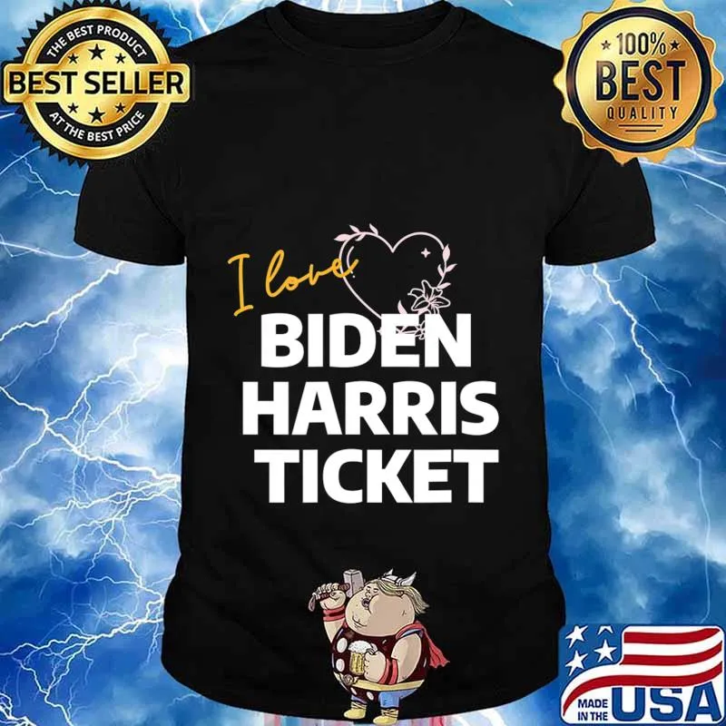 Mens Biden Harris Ticket - America Votes November 2020 Democratic T-Shirt
