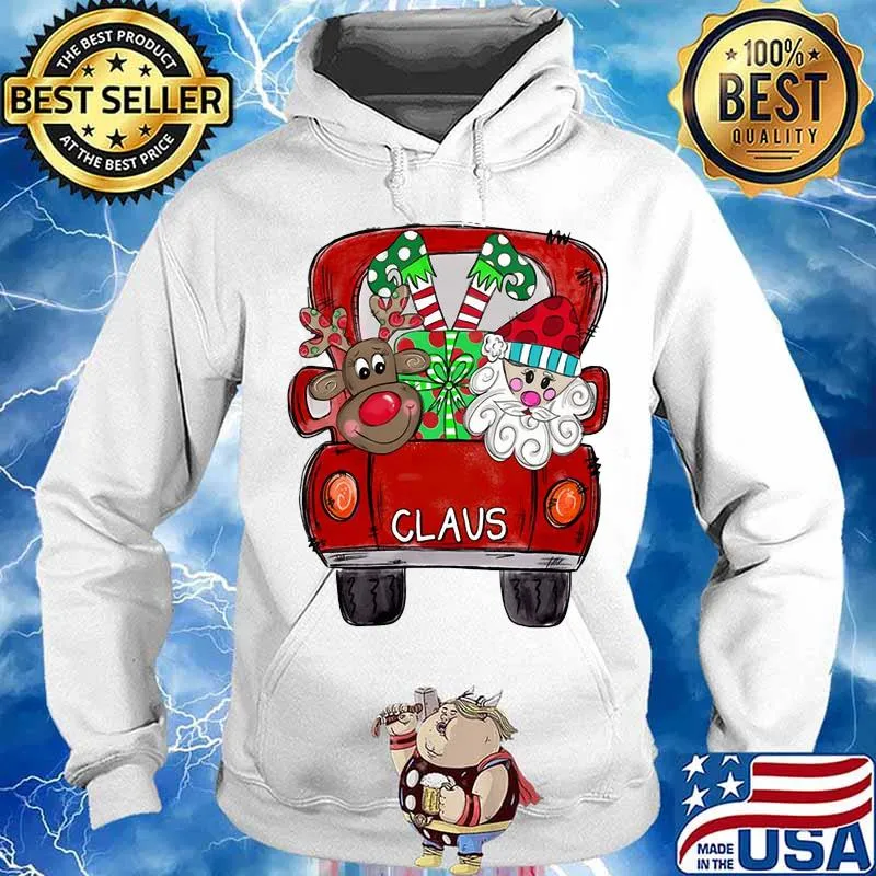 Merry christmas car santa claus s Hoodie