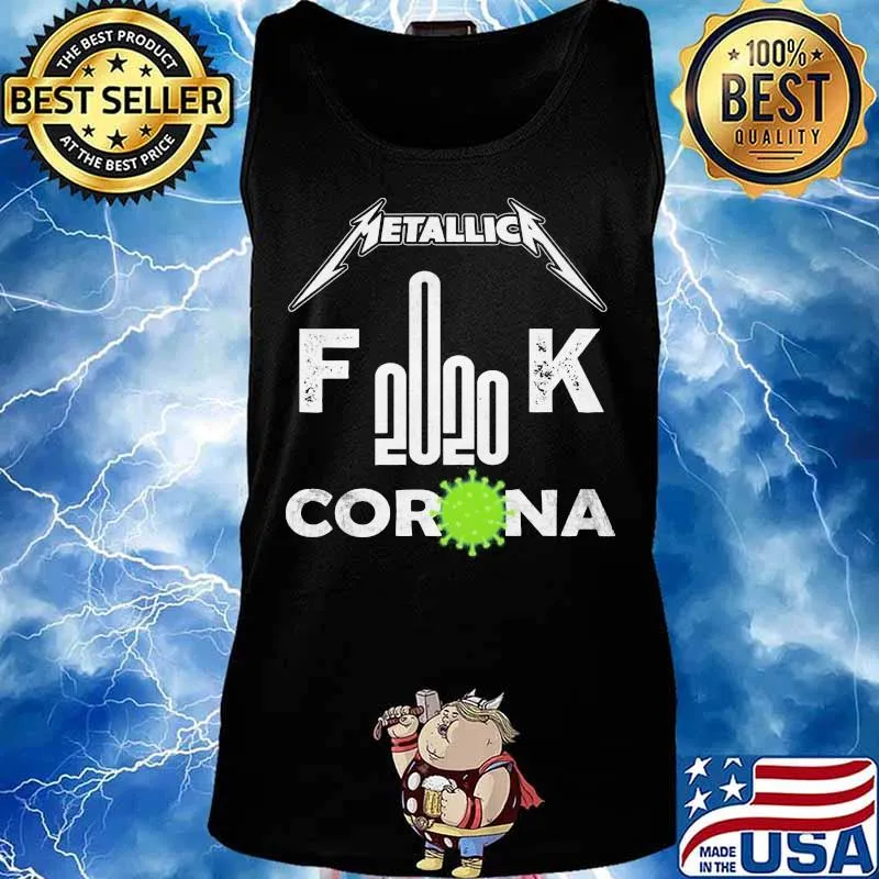 Metallica 2020 fuck coronavirus s Tank top