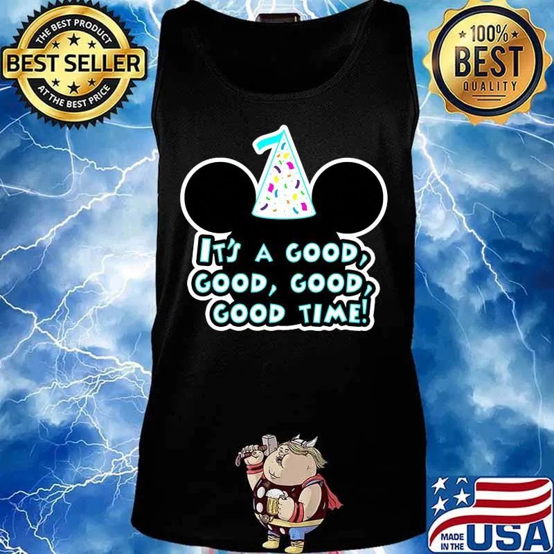 Mickey mouse birthday it's a good time s Tank top