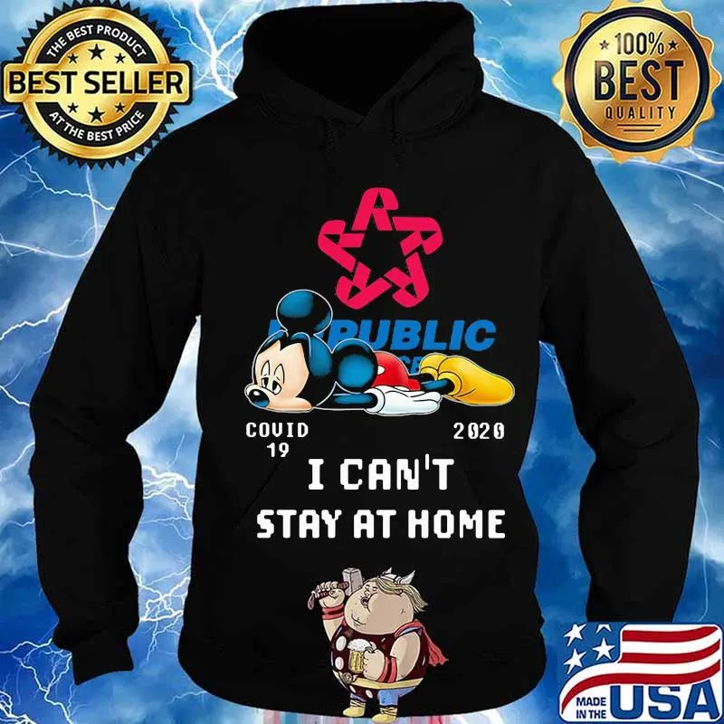Mickey mouse public covid-19 2002 i can't stay at home s Hoodie