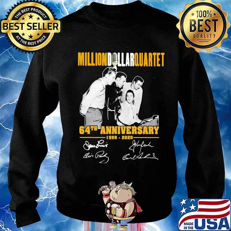Million dollar quartet 64th anniversary 1856 2020 signatures s Sweater