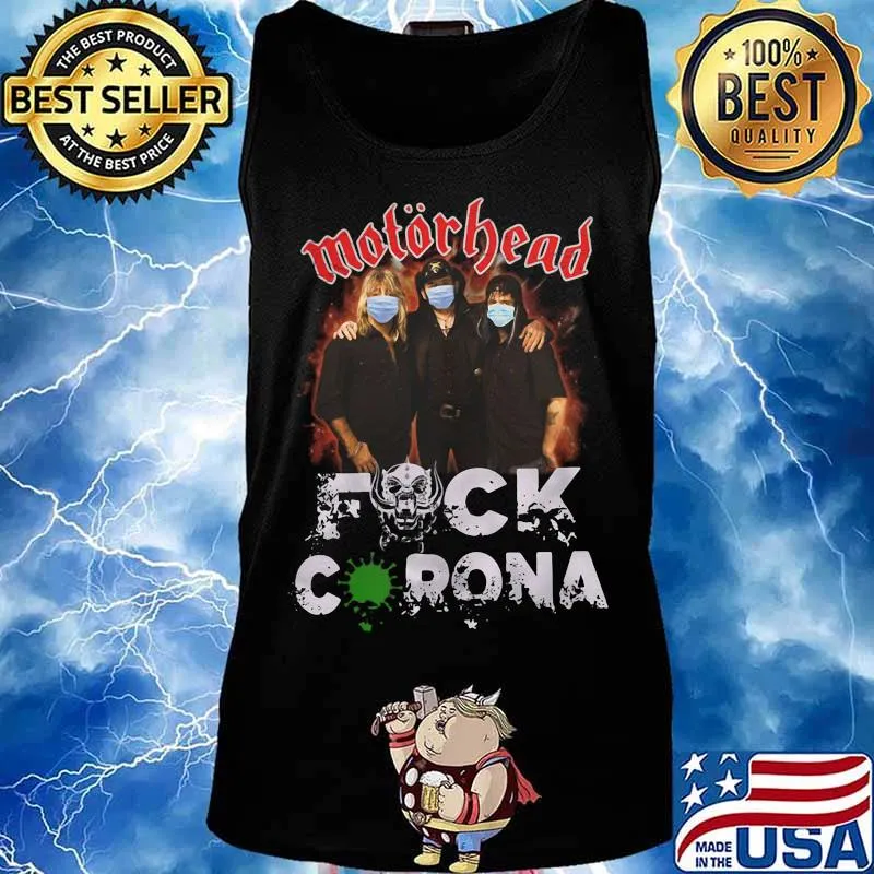 Motorhead mask fuck coronavirus s Tank top