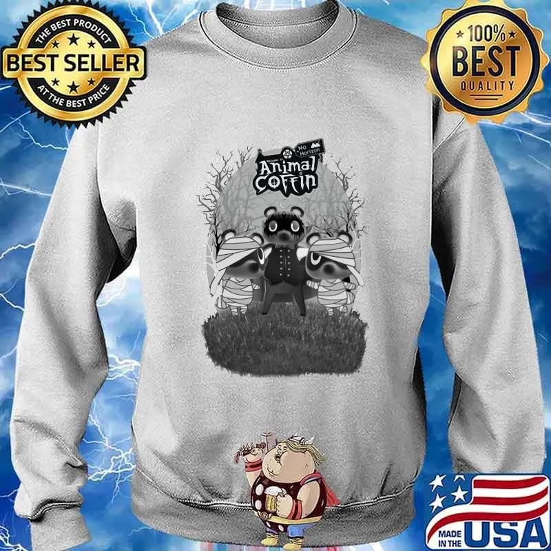Mouse animal coffin happy halloween s Sweater