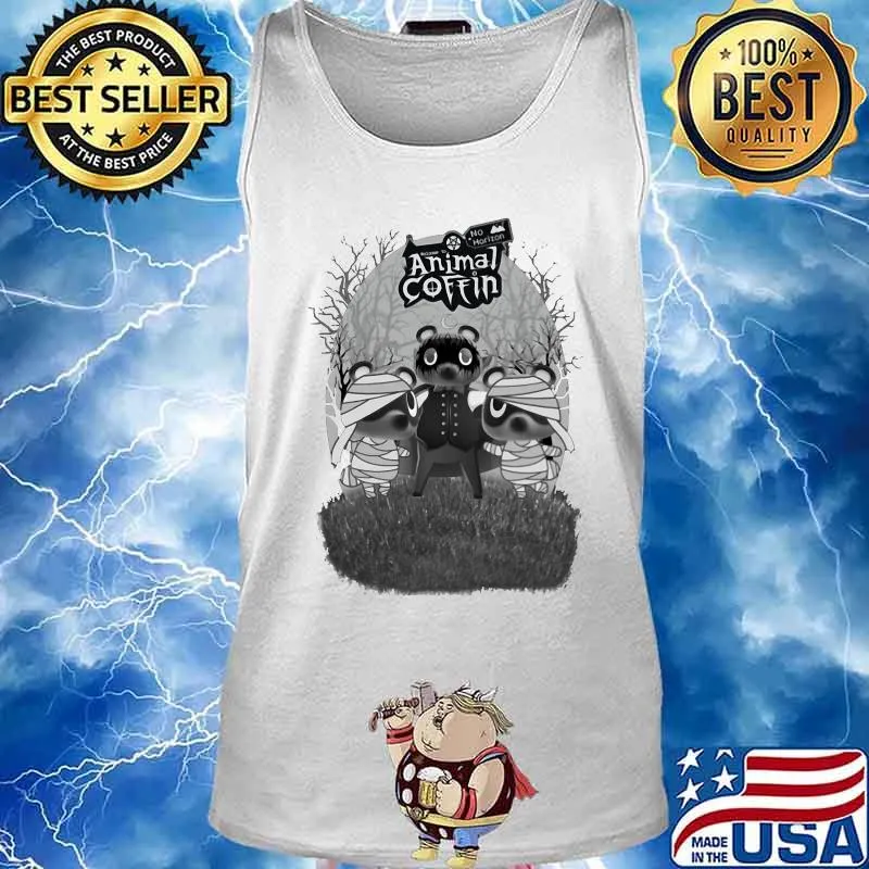 Mouse animal coffin happy halloween s Tank top