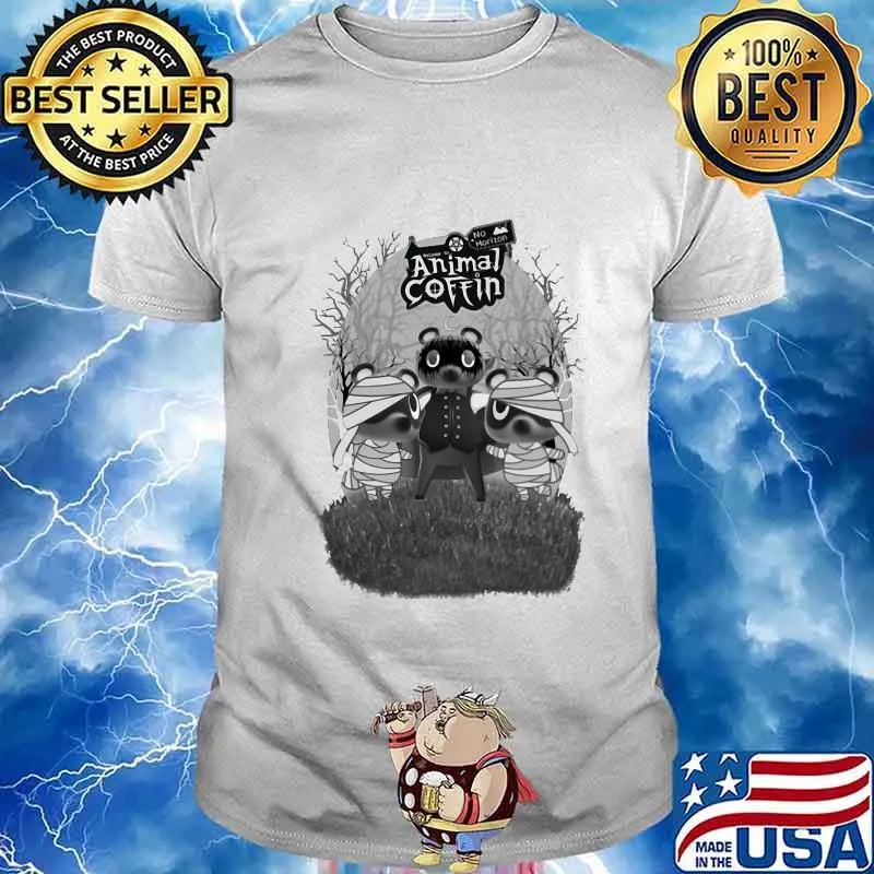 Mouse animal coffin happy halloween shirt