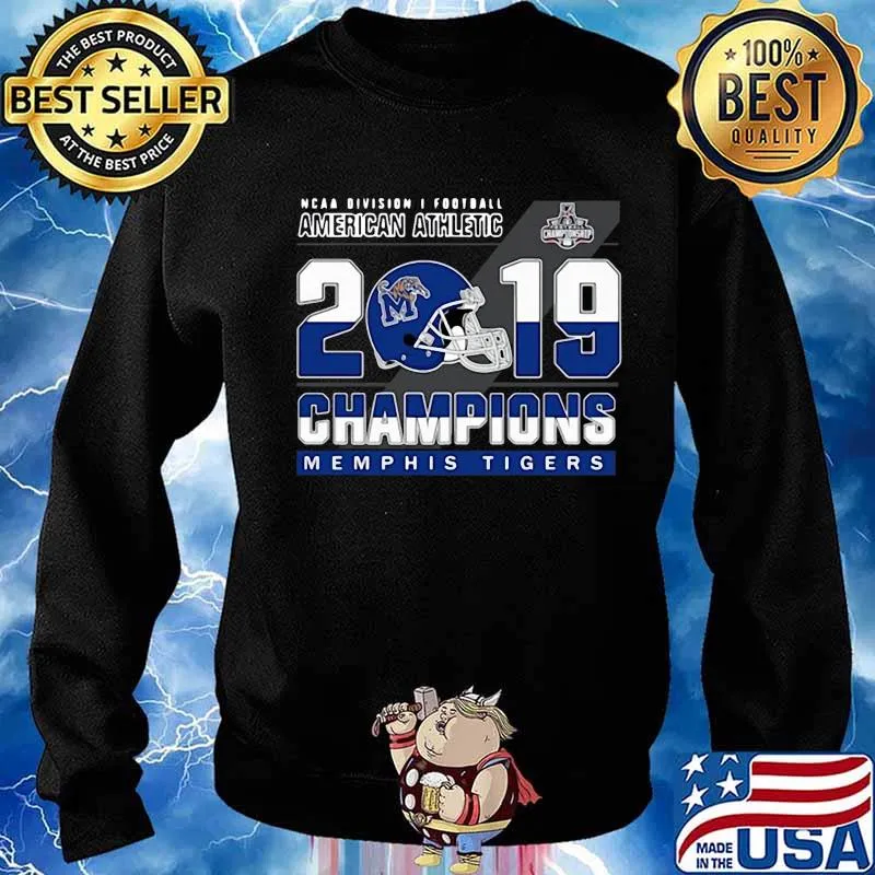 Ncaa division football american athletic 2019 champions memphis tigers s Sweater