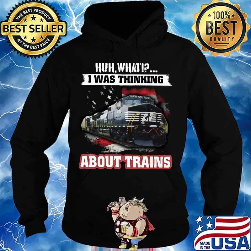 Nederlandse spoorwegen huh what i was thinking about trains s Hoodie