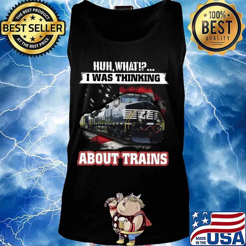 Nederlandse spoorwegen huh what i was thinking about trains s Tank top