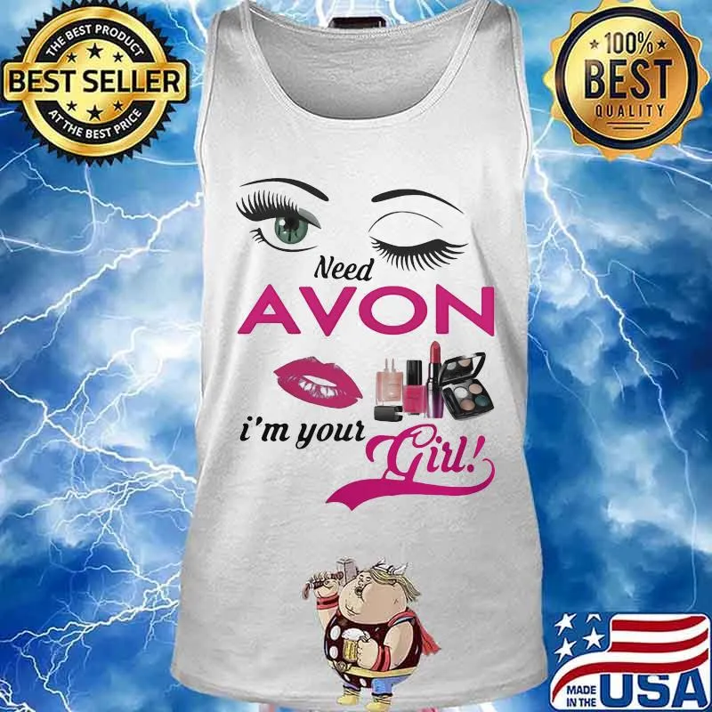 Need young avon oils i'm your girl s Tank top